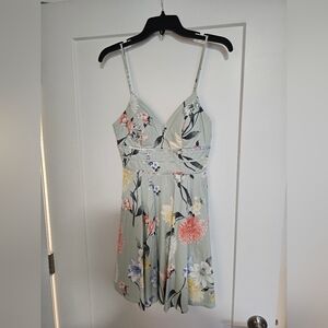 Floral mini dress (5)